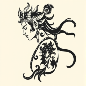 Side View Kali Tattoo