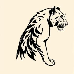 Side View Leo Tattoo