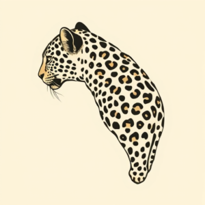 Side View Leopard Tattoo