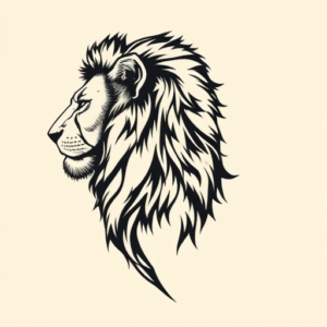 Side View Lioness Tattoo