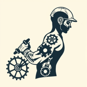 Side View Mechanic Tattoo