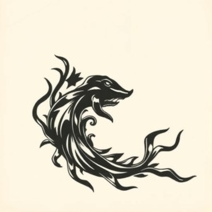 Side View Ocean Tattoo