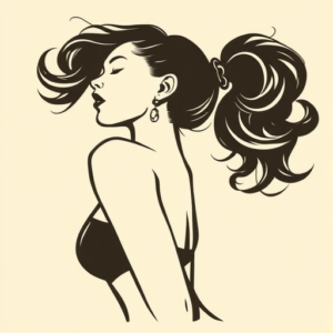 Side View Pinup Tattoo