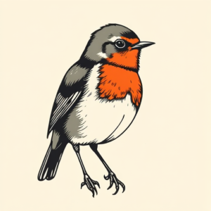 Side View Robin Tattoo