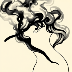 Side View Smoke Tattoo