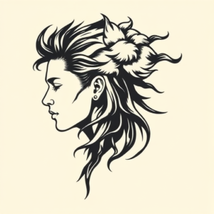 Side View Storm Tattoo