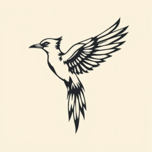 Side View Thunderbird Tattoo