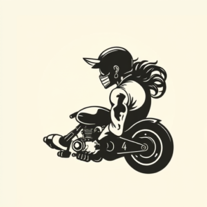 Side View Turbo Tattoo