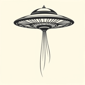 Side View Ufo Tattoo