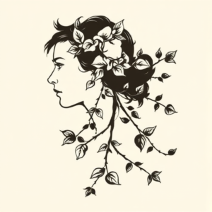 Side View Vine Tattoo