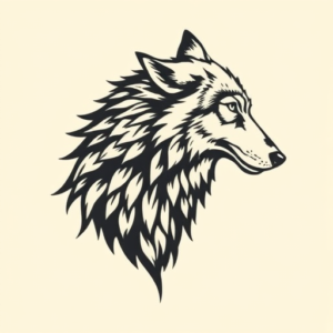 Side View Werewolf Tattoo