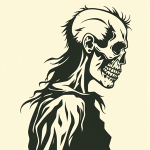 Side View Zombie Tattoo