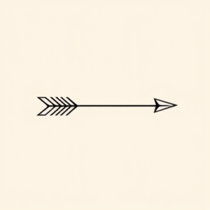 Simple Arrow Tattoo