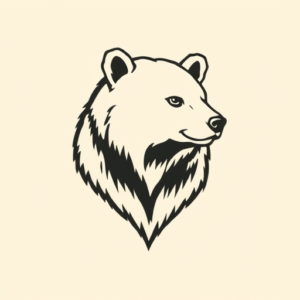 Simple Bear Tattoo