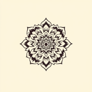 Simple Mandala Tattoo