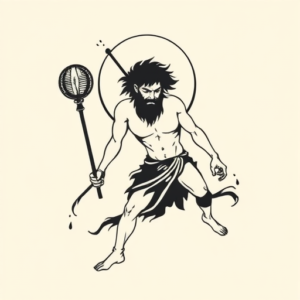 Simple Sisyphus Tattoo