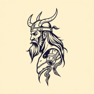 Simple Viking Tattoo