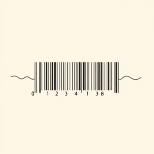 Single Line Barcode Tattoo