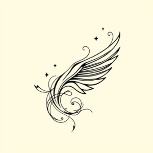 Single Line Bmo Tattoo