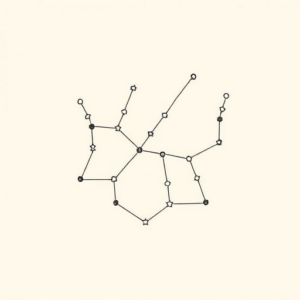 Single Line Constellation Tattoo