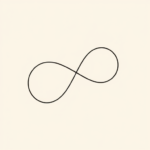Single Line Infinity Tattoo