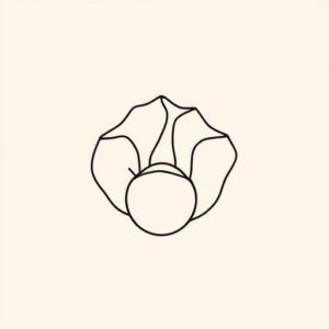 Single Line Pearl Tattoo