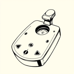 Single Line Planchette Tattoo