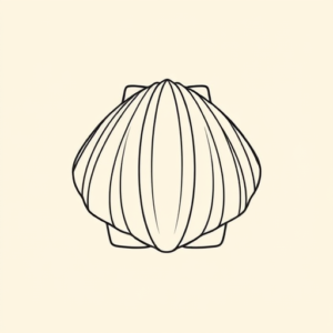 Single Line Shellback Tattoo