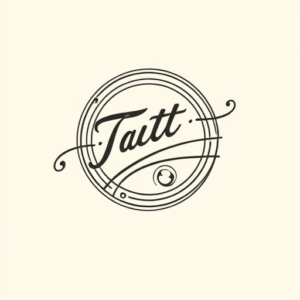 Single Line Stamp Tattoo