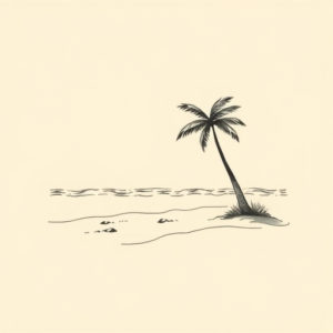 Sketch Beach Tattoo