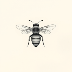 Sketch Bee Tattoo