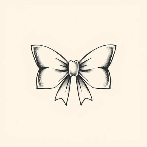 Sketch Bow Tattoo