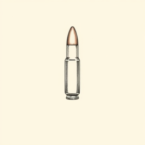 Sketch Bullet Tattoo