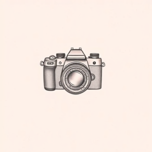 Sketch Camera Tattoo