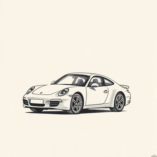 Sketch Car Tattoo