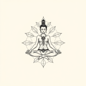 Sketch Chakra Tattoo