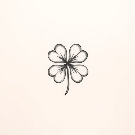 Sketch Clover Tattoo