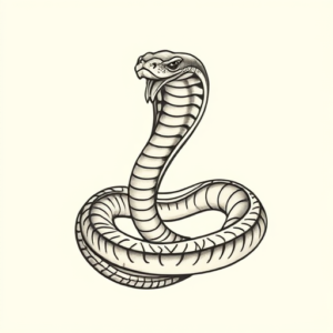 Sketch Cobra Tattoo