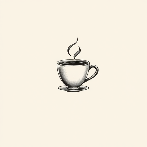 Sketch Coffee Tattoo