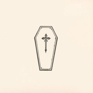 Sketch Coffin Tattoo