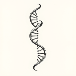 Sketch Dna Tattoo