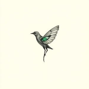 Sketch Emerald Tattoo