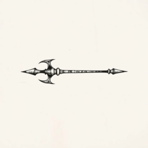 Sketch Flail Tattoo