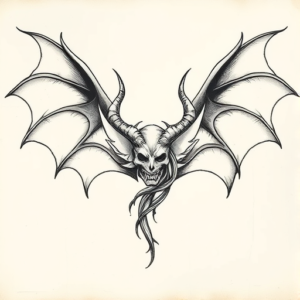 Sketch Hades Tattoo