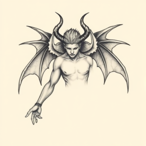 Sketch Hades Tattoo