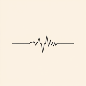 Sketch Heartbeat Tattoo