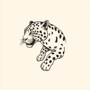 Sketch Jaguar Tattoo