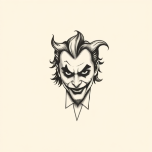 Sketch Joker Tattoo