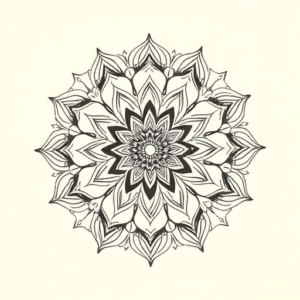 Sketch Mandala Tattoo