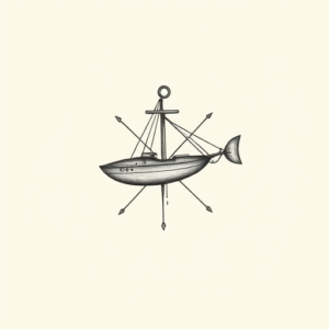 Sketch Nautical Tattoo